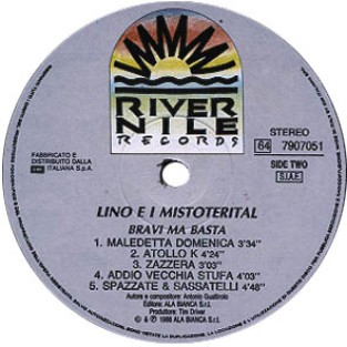 BRAVI MA BASTA Primo album di LMT, 1988 label lato B #LMT #linoeimistoterital #records #vinyle #theeighties #80s #bravimabasta #italianrock