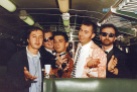 Festa di presentazione per l'uscita di "Bravi Ma Basta", deposito delle Locomotive FS, Bologna, 25/06/1988. Occasione per Grande Adunanza di amici del cuore, come gli indimenticabili Banaloidi. #LMT #iBanaloidi #Linoeimistoterital #BraviMaBasta #records #vinyle #Eighties #80s' #FS #trains #railways